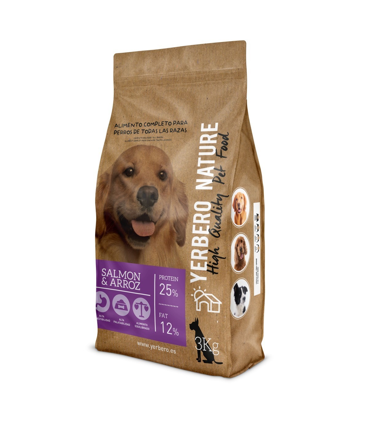 Superpremium Dog Food Gourmet salmón y arroz